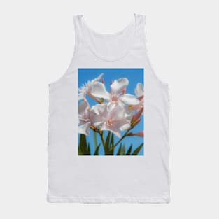 Soft White Blooms Tank Top